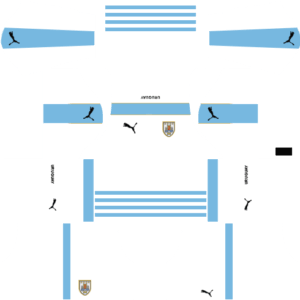 Uruguay-DLS-Away-Badge-Kit