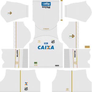 Santos-FC-DLS-Home-Kit