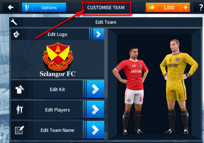 Selangor FC Kits & Logo